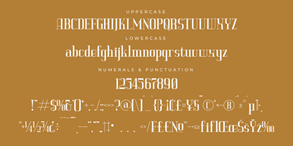 Vittorika Font Poster 7