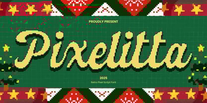 Pixelitta Font Poster 1