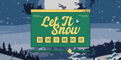 Pixelitta Font Poster 5