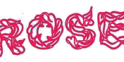 Newsprint Leafs Font Poster 5