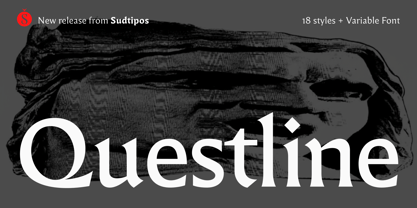 Questline Font Poster 1