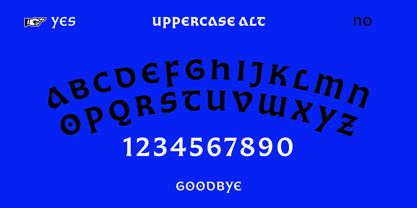 Questline Font Poster 3