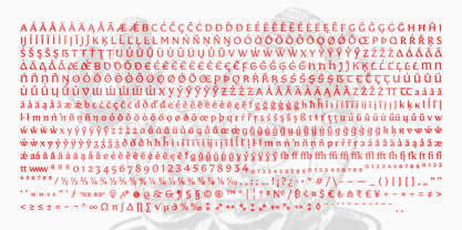 Questline Font Poster 5