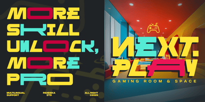 Longs Right Font Poster 4