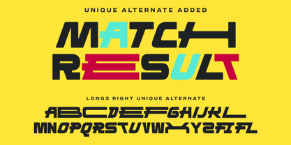 Longs Right Font Poster 9