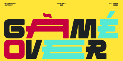 Longs Right Font Poster 11