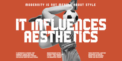 Sportex Font Poster 3