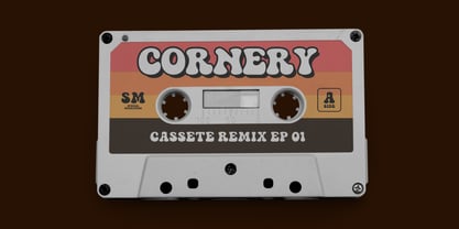 Cornery Font Poster 3