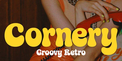 Cornery Font Poster 1