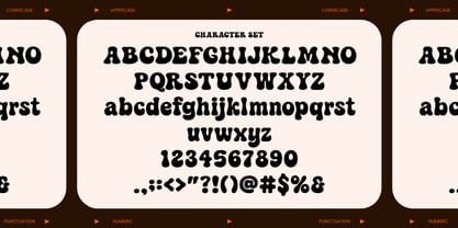 Cornery Font Poster 2