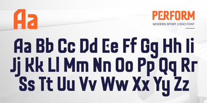 Perform Font Poster 10