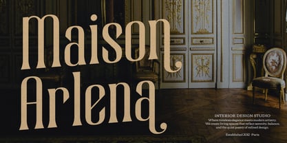 Rourque Hollowrail Font Poster 4