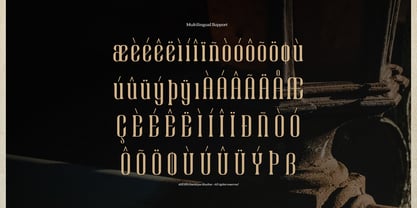 Rourque Hollowrail Font Poster 11