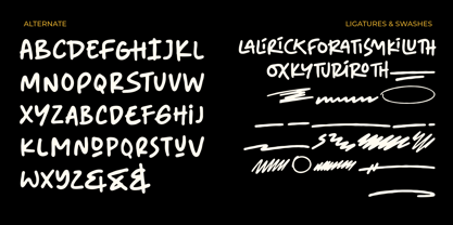 Ngopi Santuy Font Poster 11