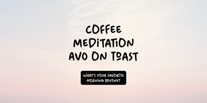 Ngopi Santuy Font Poster 5