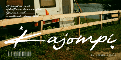 Kajompi Font Poster 1