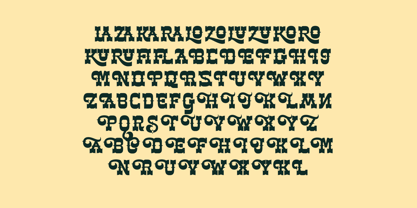 Ankara Trave Font Poster 12