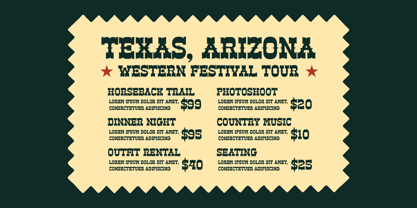 Ankara Trave Font Poster 11