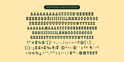 Ankara Trave Font Poster 14