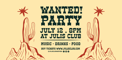 Ankara Trave Font Poster 6