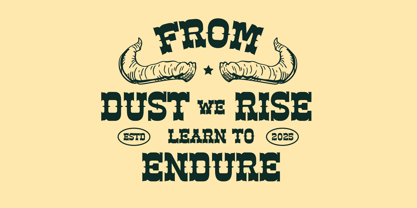 Ankara Trave Font Poster 4