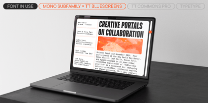 TT Commons™ Pro Font Poster 11