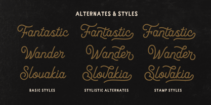 Finmore Font Poster 2