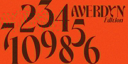 Averdyn Font Poster 5