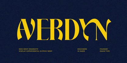 Averdyn Font Poster 1