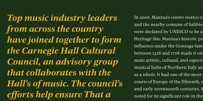 Caprano Text Font Poster 14