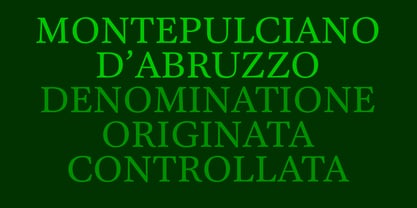 Caprano Text Font Poster 9