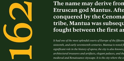 Caprano Text Font Poster 3