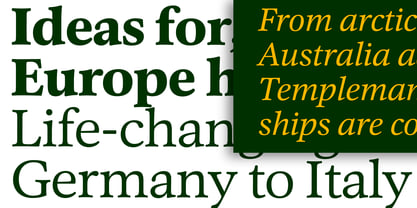 Caprano Text Font Poster 10