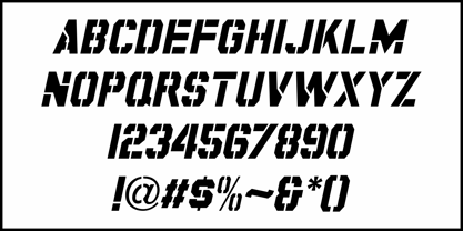 Clean Streets JNL Font Poster 5