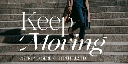 Astrovia Serif Font Poster 8