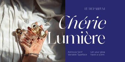 Astrovia Serif Font Poster 2