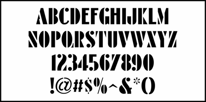 Vintage Moderne JNL Font Poster 3