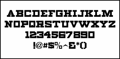 Rural Delivery JNL Font Poster 3