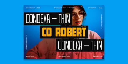 Condexa Font Poster 6