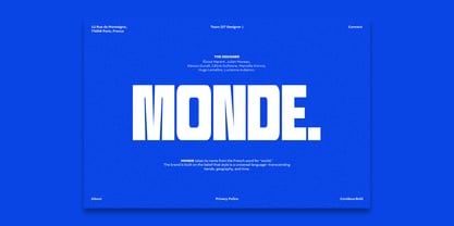 Condexa Font Poster 8