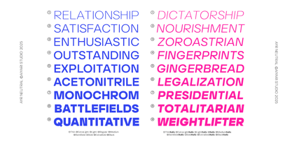 Ayr Neutral Font Poster 5