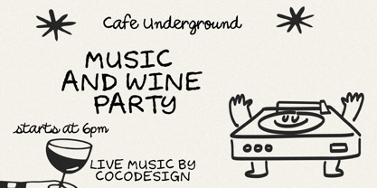 Natural Scriptura Font Poster 2