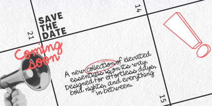 Natural Scriptura Font Poster 5