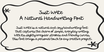 Natural Scriptura Font Poster 6