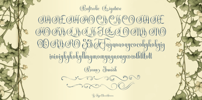 Bafirolic Font Poster 10