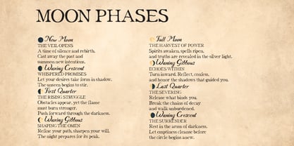 Aftershade Font Poster 10