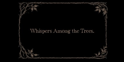 Aftershade Font Poster 3