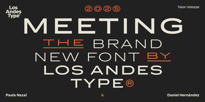 Meeting Font Poster 1