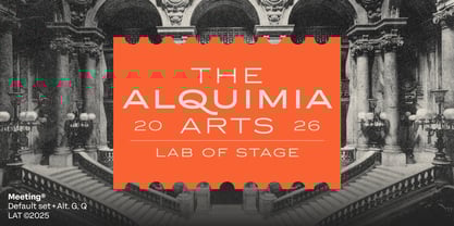 Meeting Font Poster 4