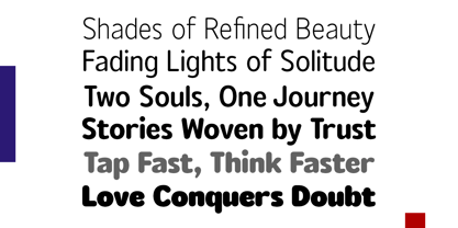 Rosmie Font Poster 5